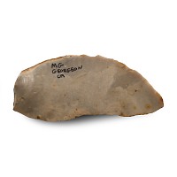 French Stone Age Mousterian Flint Convergent Tool