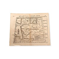 Map of Tabula Asiae IX, Pakistan in Asia by Sebastian Munster