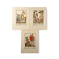 Set of Three Engravings of Peruvian Natives by Labrousse