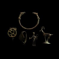 Roman and Western Asiatic Style Bronze Artefact Group