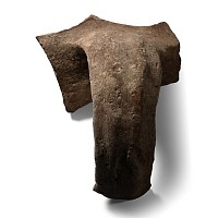 Royal Stamped Terracotta Jar Handle