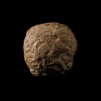 Large Sumerian Terracotta Bulla Envelope with Impressed Decoration