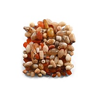 Western Asiatic Agate and Carnelian Bead Group