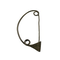 Large Greek Bronze Fibula