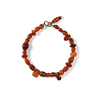 Egyptian Carnelian Bead Bracelet