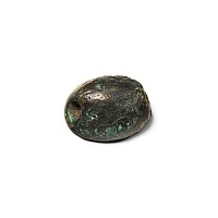Phoenician Inscribed Bronze Scaraboid Seal