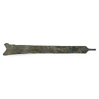 Luristan Bronze Splayed Spear Blade