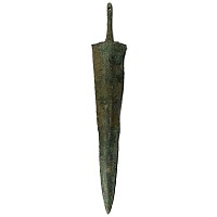 Large Western Asiatic Bronze Dagger