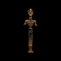 Canaanite Bronze Male Warrior God with Hat
