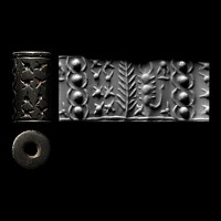 Mesopotamian Haematite Cylinder Seal with Scorpion