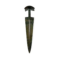 Luristan Bronze Short Sword with Blood Channels