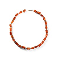 Greek Gold and Carnelian Necklace