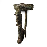 Roman Bronze Bow Brooch