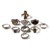 Silver and Other Ring Collection