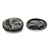 Syrian Haematite Scaraboid Seal