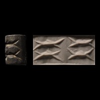 Sumerian Cylinder Seal with Fish