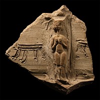Babylonian Terracotta Relief with Astarte