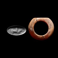 Sasanian Red Agate Ring