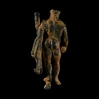 Roman Bronze Figure of Hercules