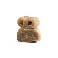 Anatolian Alabaster Eye Idol