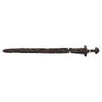 Scandinavian Viking Sacrificed Iron Sword