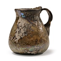 Roman Iridescent Glass Juglet