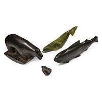 Inuit Stone Animal Carving Collection
