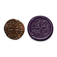 Medieval Lead Seal Matrix for William Willmott