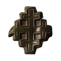 Medieval Bronze Knight's Holy Sepulchre Badge