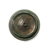 Celtic Iceni Decorated Bronze Horn Cap