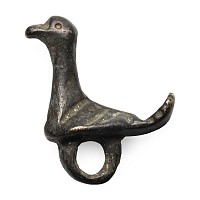 Celtic Bronze Bird Amulet