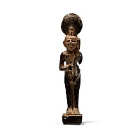 Egyptian Steatite Harpocrates Statuette