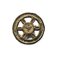 Byzantine Enamelled Brooch with Bird