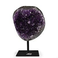 Amethyst Crystal Display on Stand