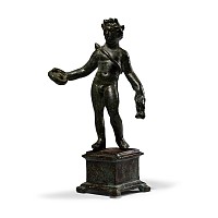 Roman Bronze Apollo Statuette