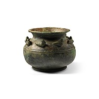 Romano-Celtic Bronze Vessel with Ducks