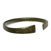 Late Roman Decorated Bronze Bracelet