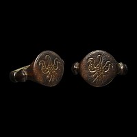 Byzantine Bronze Ring with Bird