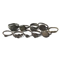 Roman to Medieval Bronze Ring Collection