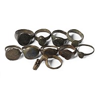 Roman to Medieval Bronze Ring Collection