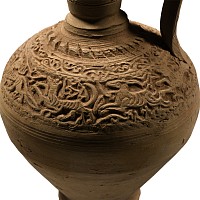 Samanid Terracotta Ewer