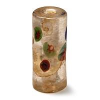 Western Asiatic Glass Cylinder Bead with Millefiori