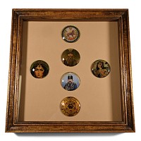 Painted Enamelled Plaques of The Iranian Royal Family