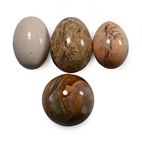 Polished Mineral Specimen Egg Collection