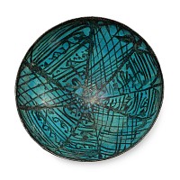 Kushan Turquoise-Glazed Bowl