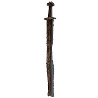 Viking Iron Sword with Bronze Hilt of Petersen Type L