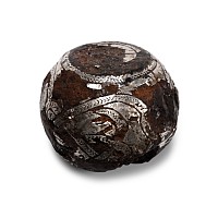 Viking Silver Inlaid Iron Weight