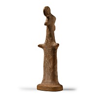 Greek Boeotian Ceramic Pappades Figure