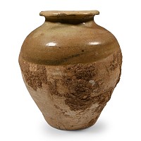 Chinese Tang Green Glazed Jar