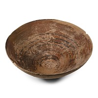 Western Asiatic Bichrome Terracotta Dish